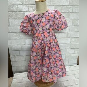 Cat & Jack Pink Floral Kids Dress